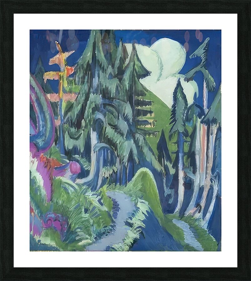 Ernst Ludwig Kirchner 24 Picture Frame print