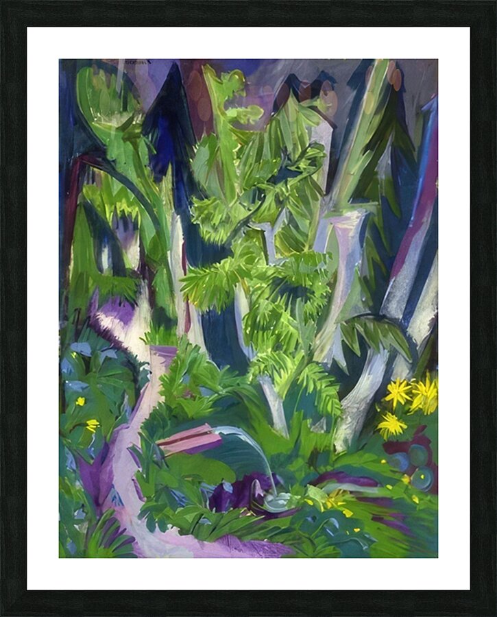 Ernst Ludwig Kirchner 25 Picture Frame print