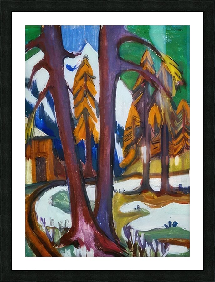 Ernst Ludwig Kirchner 29 Picture Frame print