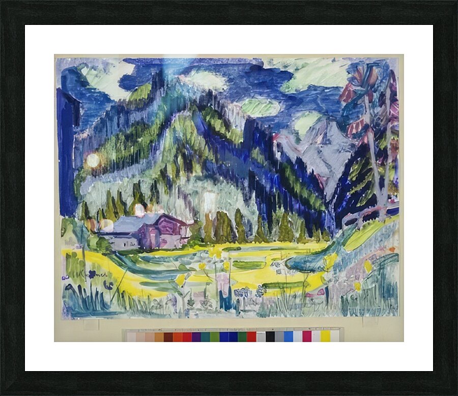 Ernst Ludwig Kirchner 30 Picture Frame print