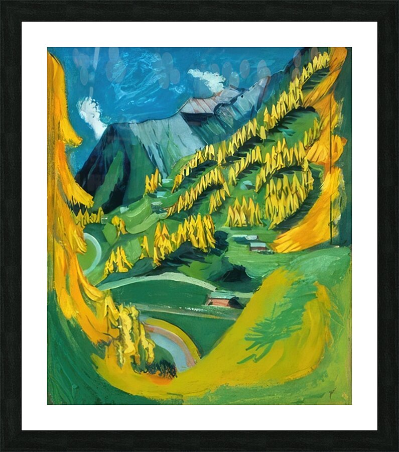 Ernst Ludwig Kirchner 31 Picture Frame print