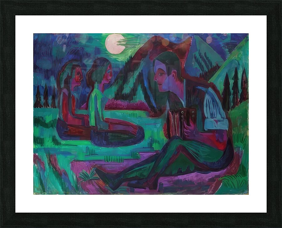 Ernst Ludwig Kirchner 32 Picture Frame print