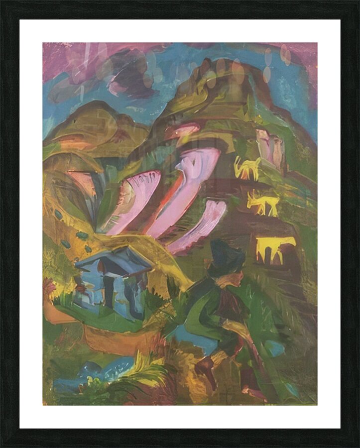 Ernst Ludwig Kirchner 34 Picture Frame print