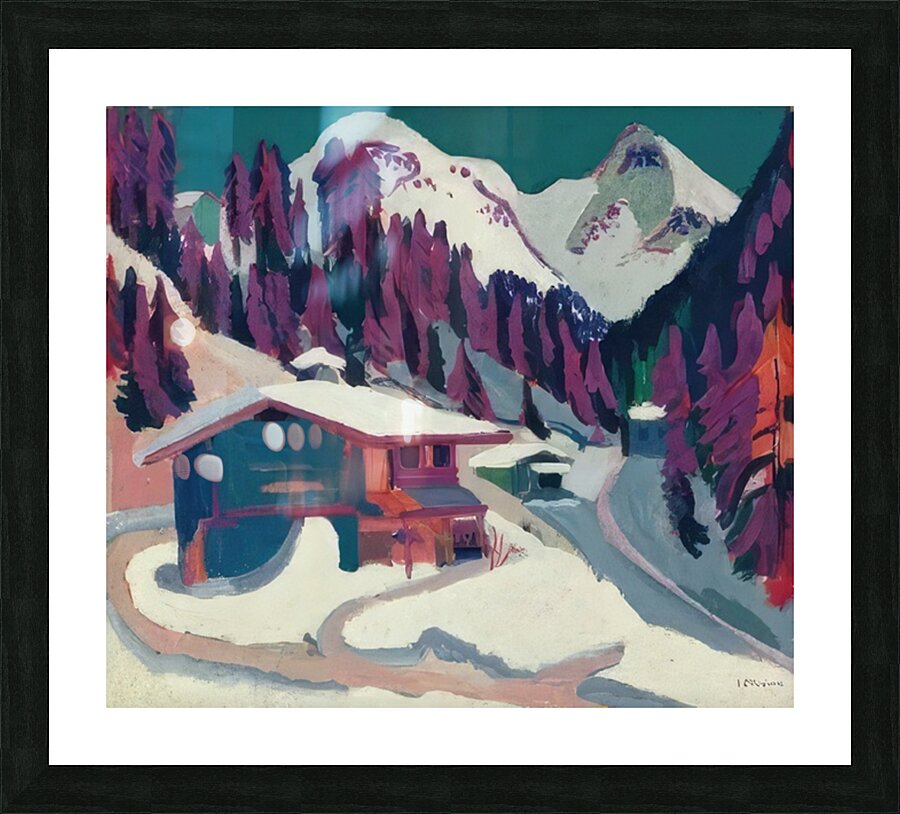 Ernst Ludwig Kirchner 38 Picture Frame print