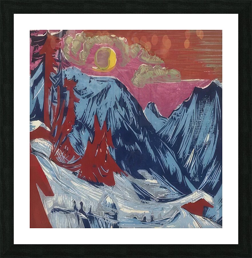 Ernst Ludwig Kirchner 41 Picture Frame print