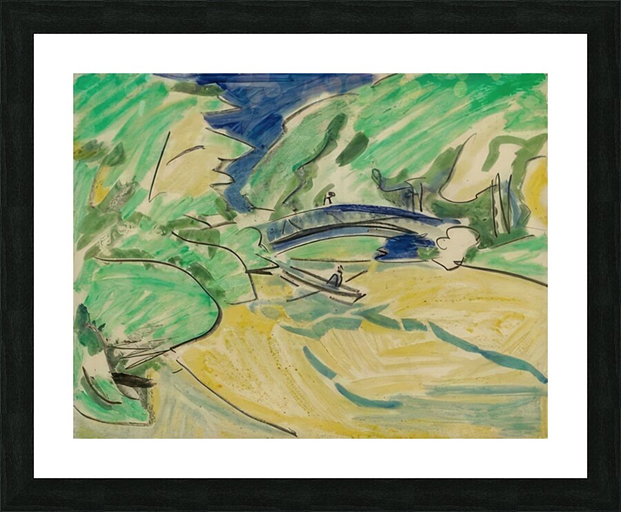Ernst Ludwig Kirchner 52 Picture Frame print