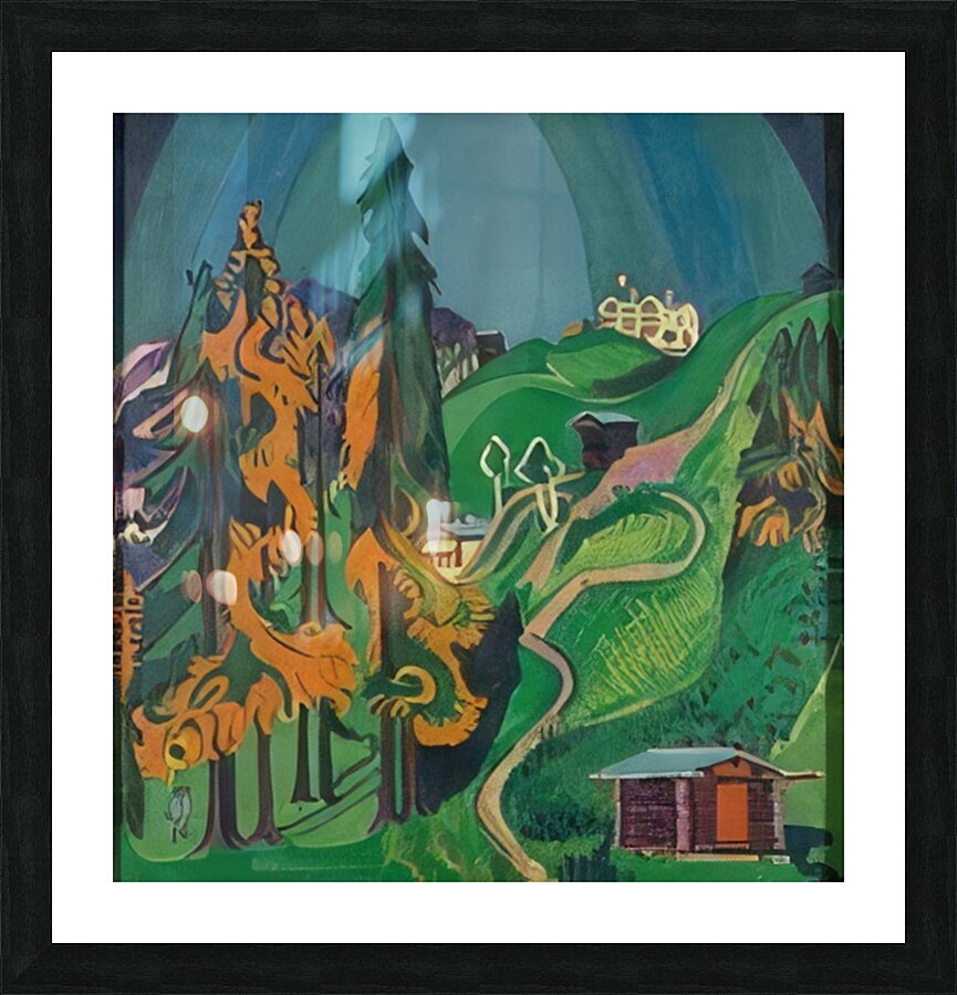 Ernst Ludwig Kirchner 58 Picture Frame print