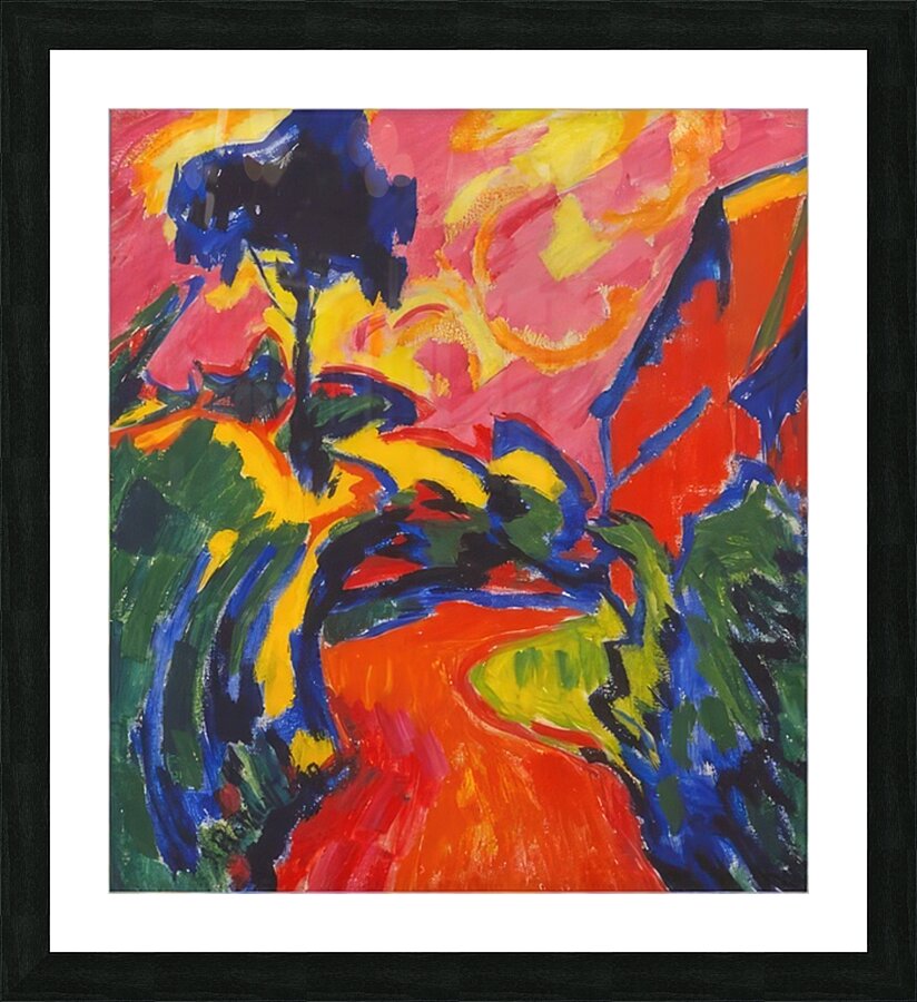 Ernst Ludwig Kirchner 65 Picture Frame print