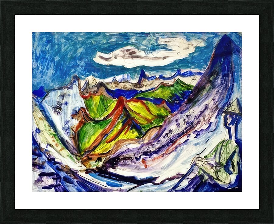 Ernst Ludwig Kirchner 69 Picture Frame print