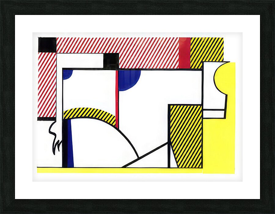 Roy Lichtenstein 5 Picture Frame print