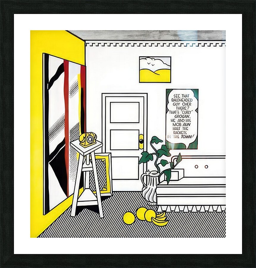 Roy Lichtenstein 6 Picture Frame print