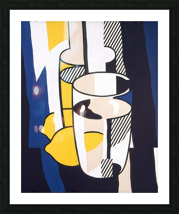 Roy Lichtenstein 24 Picture Frame print