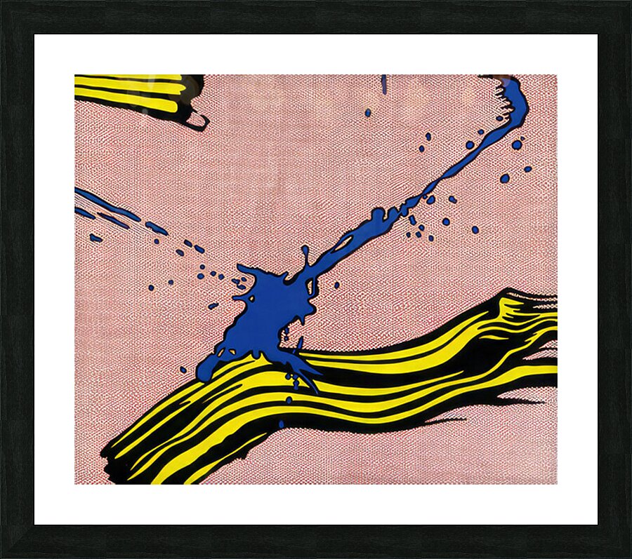 Roy Lichtenstein 34 Picture Frame print