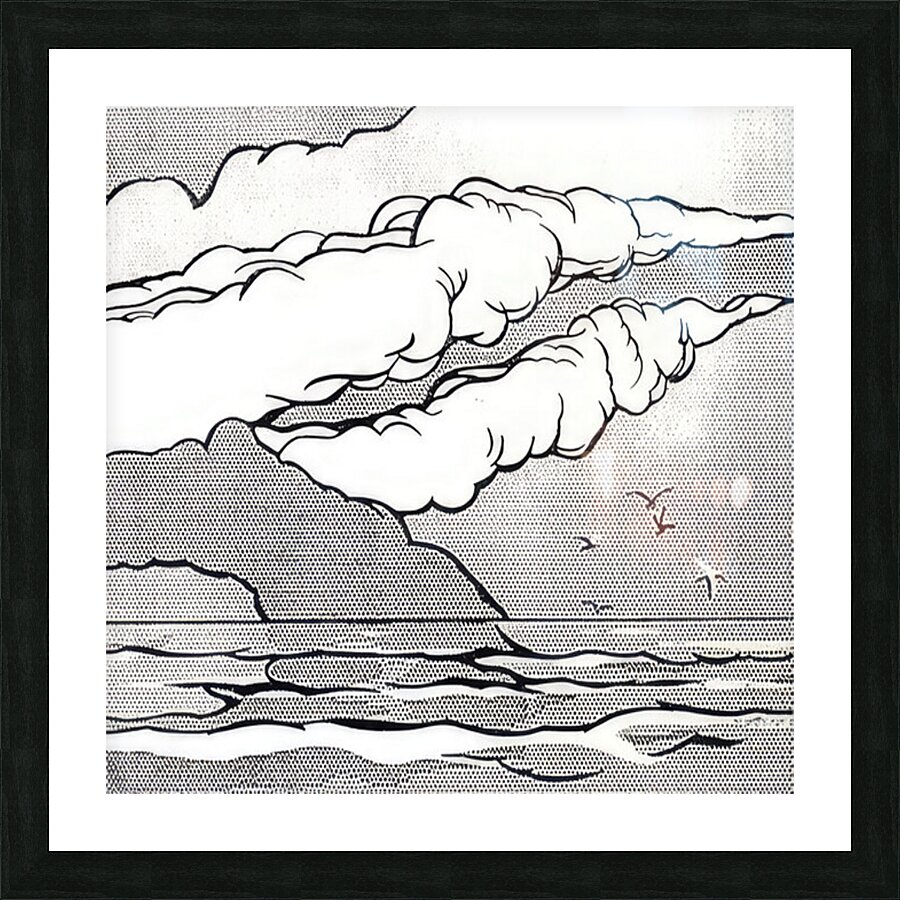 Roy Lichtenstein 47 Picture Frame print