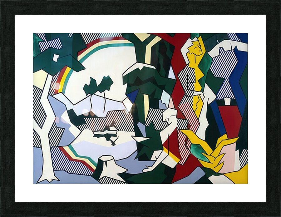 Roy Lichtenstein 49 Picture Frame print