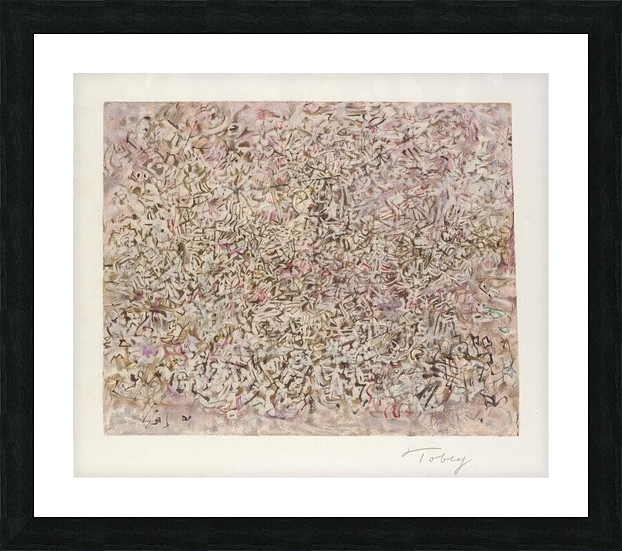 Mark Tobey 10 Picture Frame print
