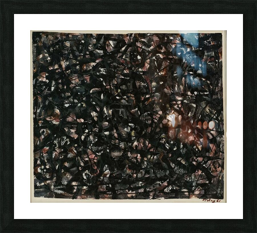 Mark Tobey 12 Picture Frame print