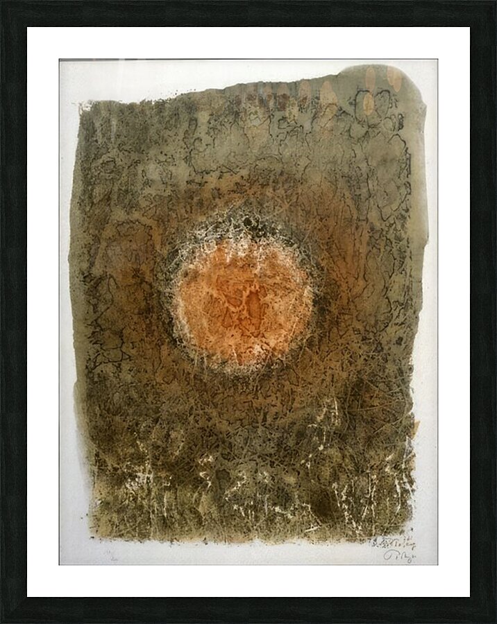 Mark Tobey 13 Picture Frame print