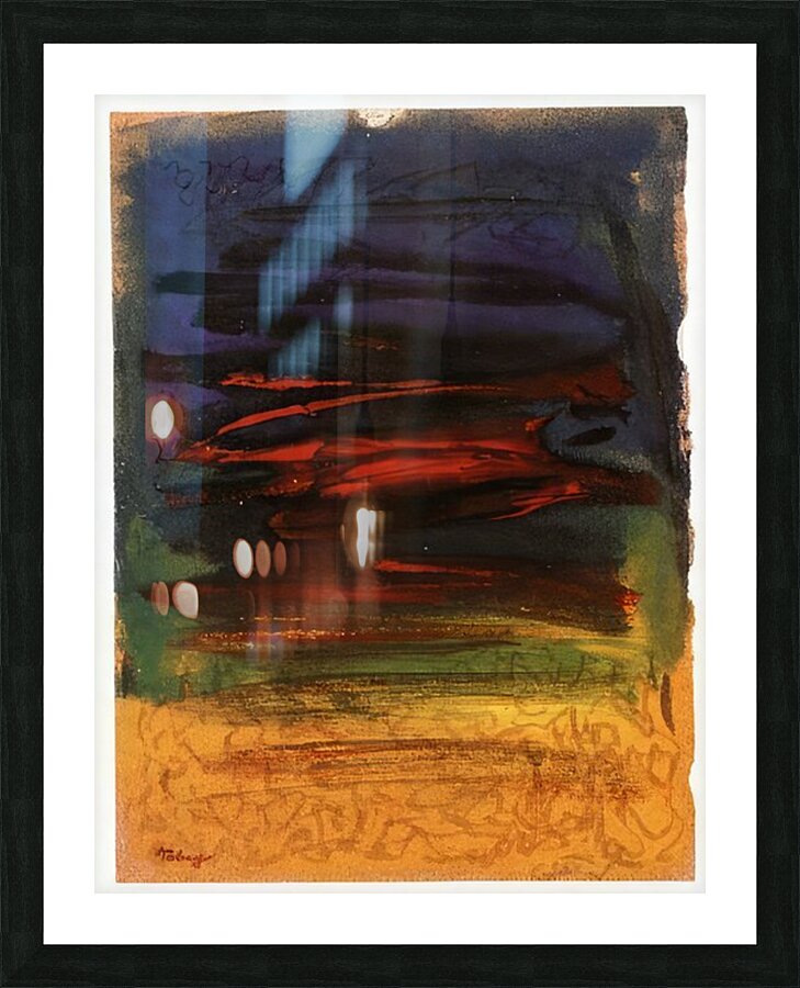 Mark Tobey 14 Picture Frame print