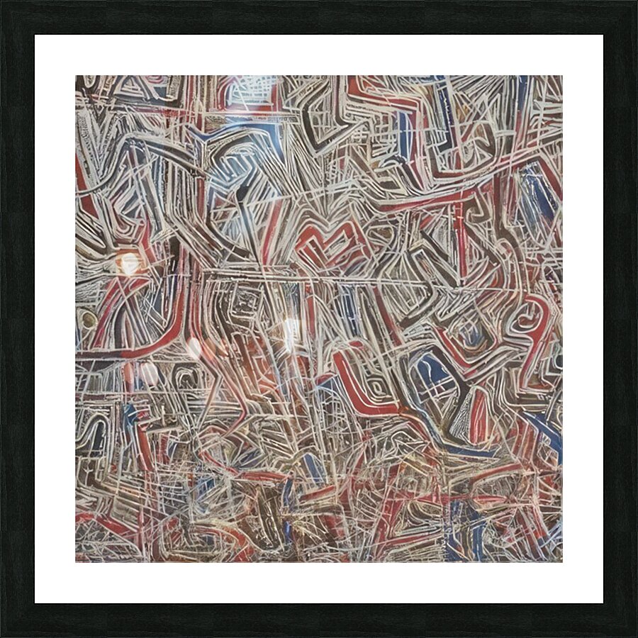 Mark Tobey 17 Picture Frame print