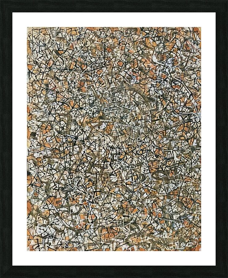 Mark Tobey 18 Picture Frame print