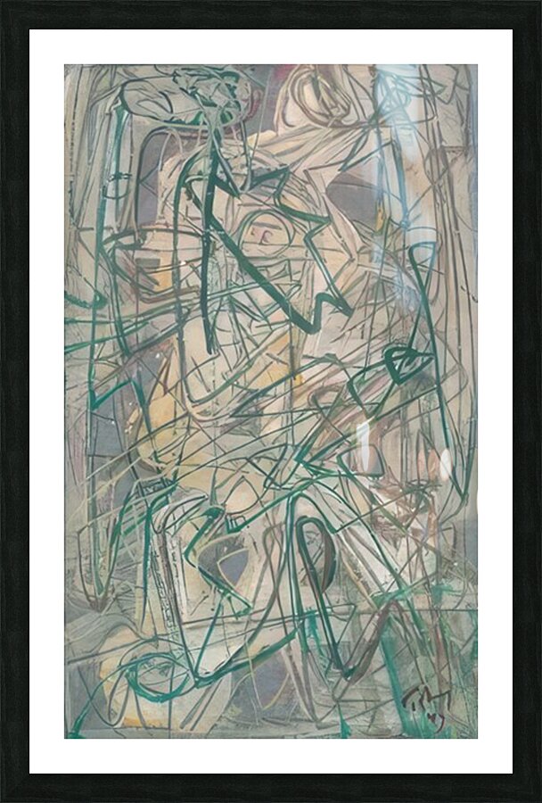 Mark Tobey 21 Picture Frame print