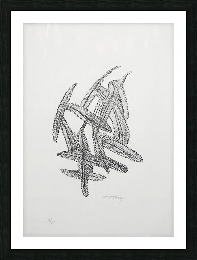 Mark Tobey 33 Picture Frame print