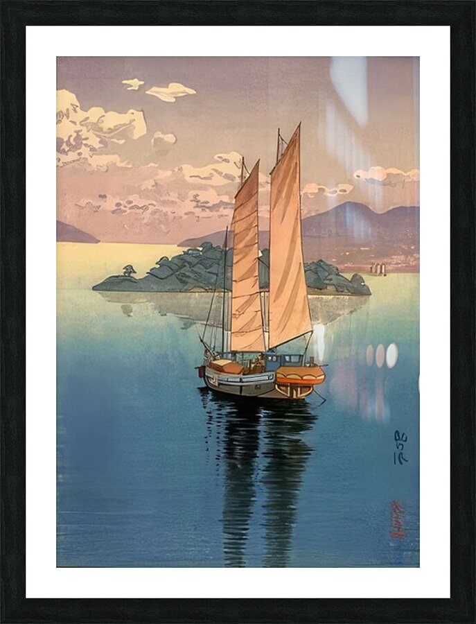 suchiya Koitsu 7 Picture Frame print