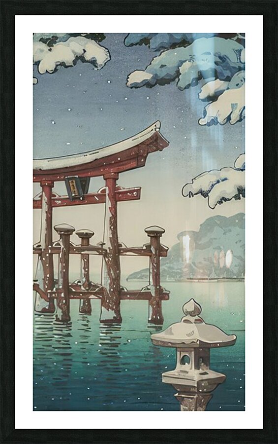 suchiya Koitsu 27 Picture Frame print