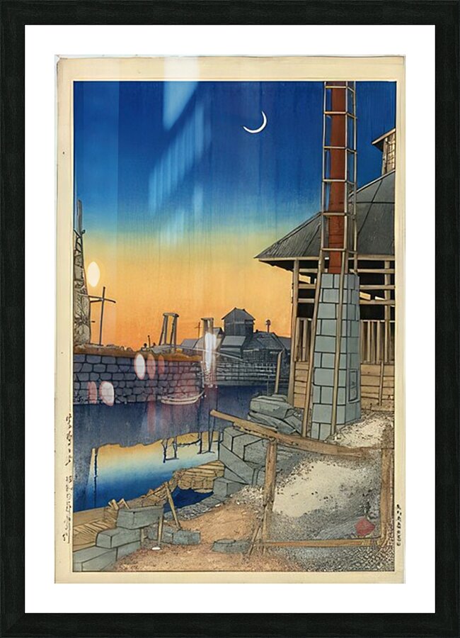 suchiya Koitsu 7 Picture Frame print