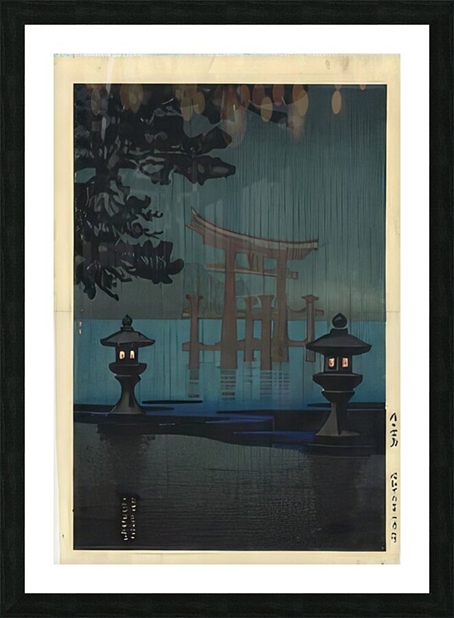 suchiya Koitsu 12 Picture Frame print