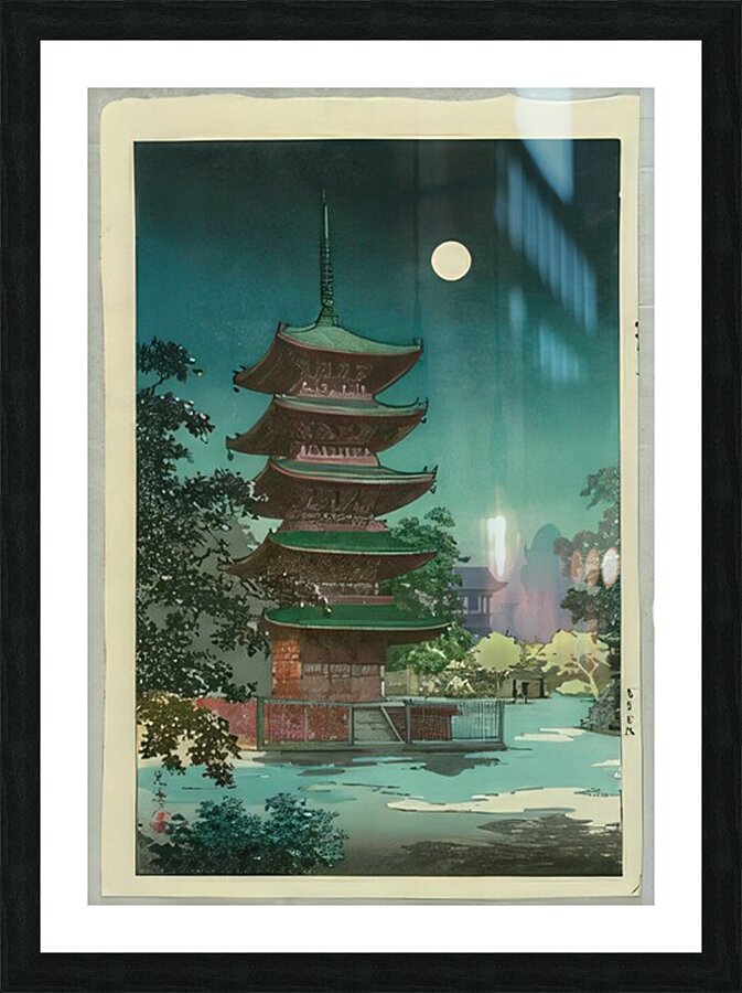 suchiya Koitsu 16 Picture Frame print