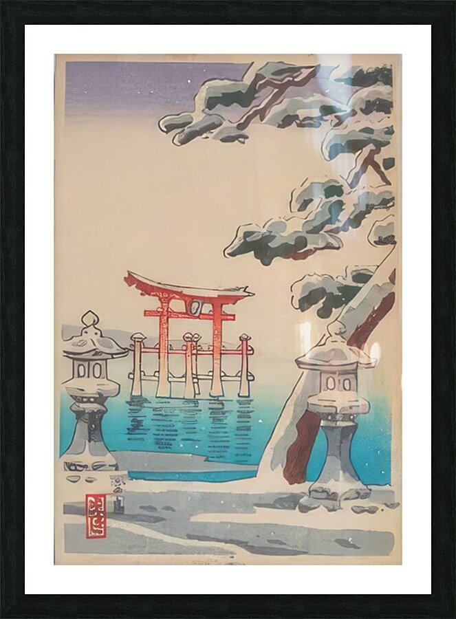 suchiya Koitsu 19 Picture Frame print