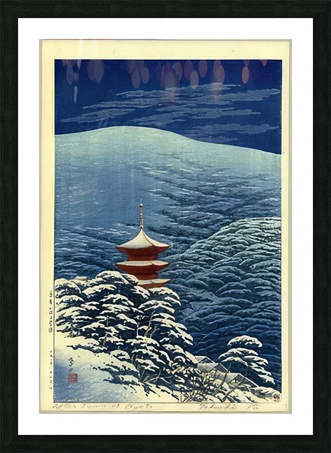 suchiya Koitsu 22 Picture Frame print