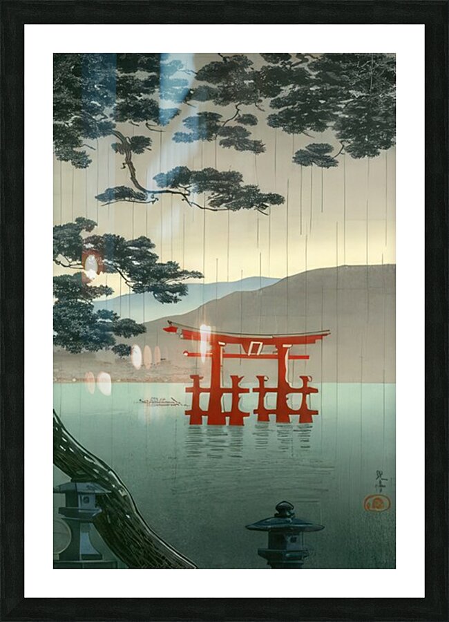 suchiya Koitsu 28 Picture Frame print