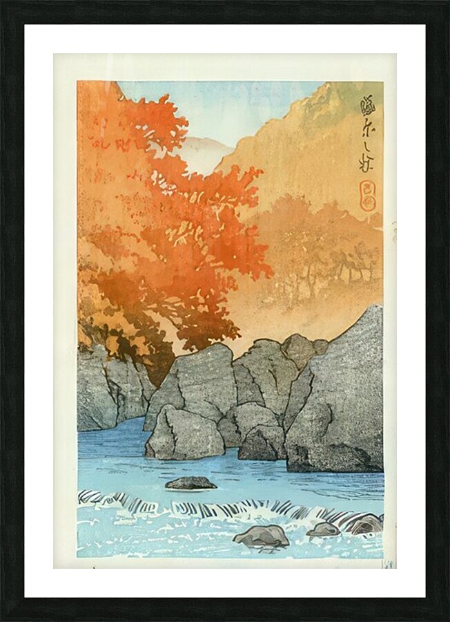 suchiya Koitsu 34 Picture Frame print