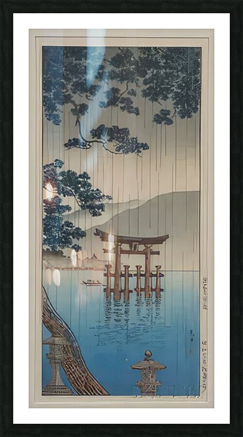 suchiya Koitsu 37 Picture Frame print