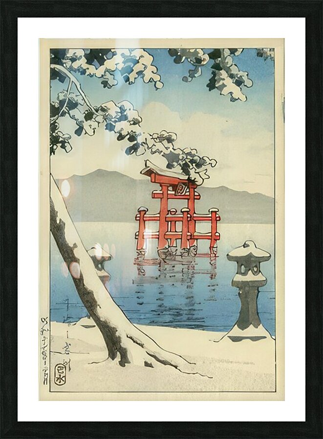 suchiya Koitsu 17 Picture Frame print