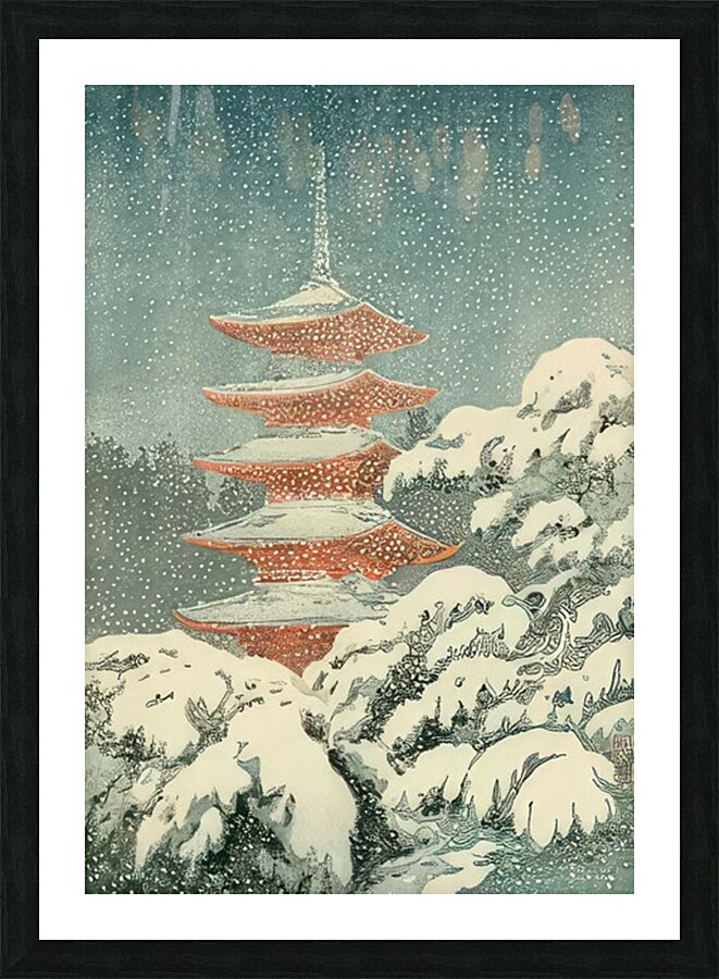 suchiya Koitsu 19 Picture Frame print