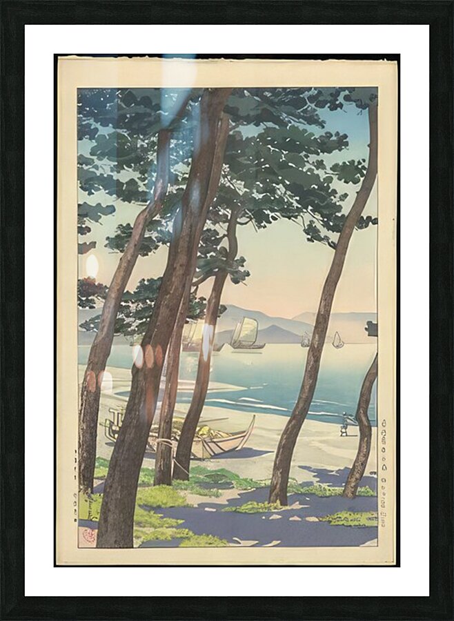 suchiya Koitsu 21 Picture Frame print