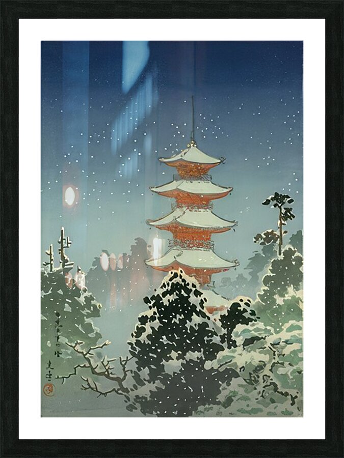 suchiya Koitsu 24 Picture Frame print