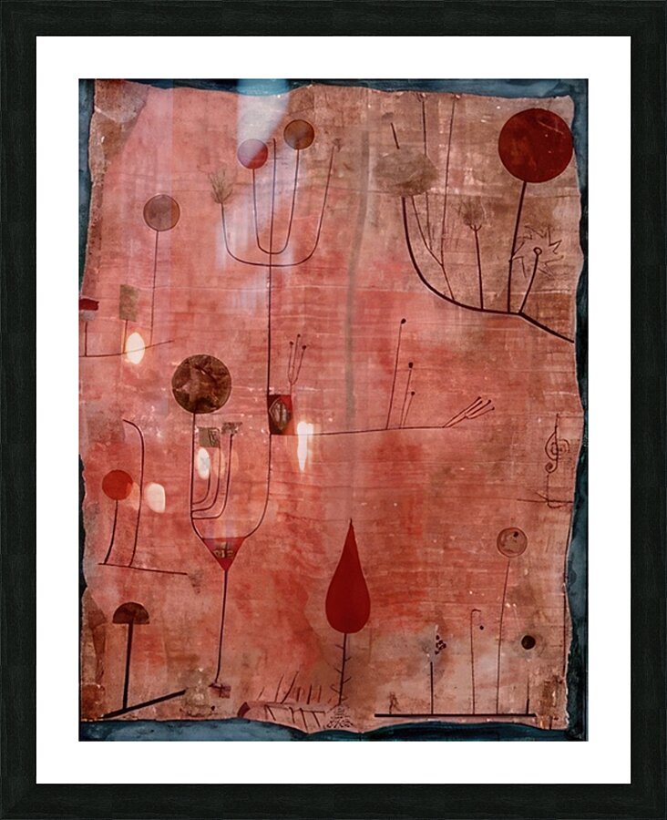 Paul Klee 17 Picture Frame print