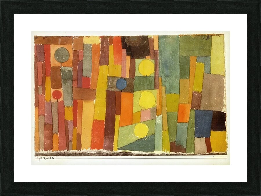 Paul Klee 21 Picture Frame print