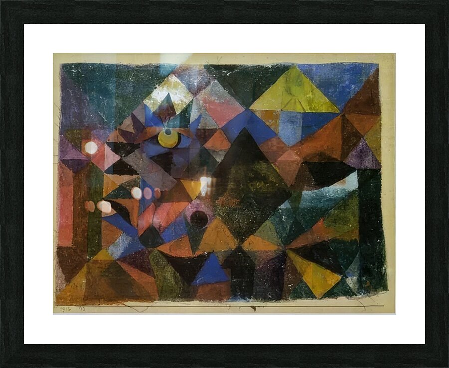 Paul Klee 41 Picture Frame print