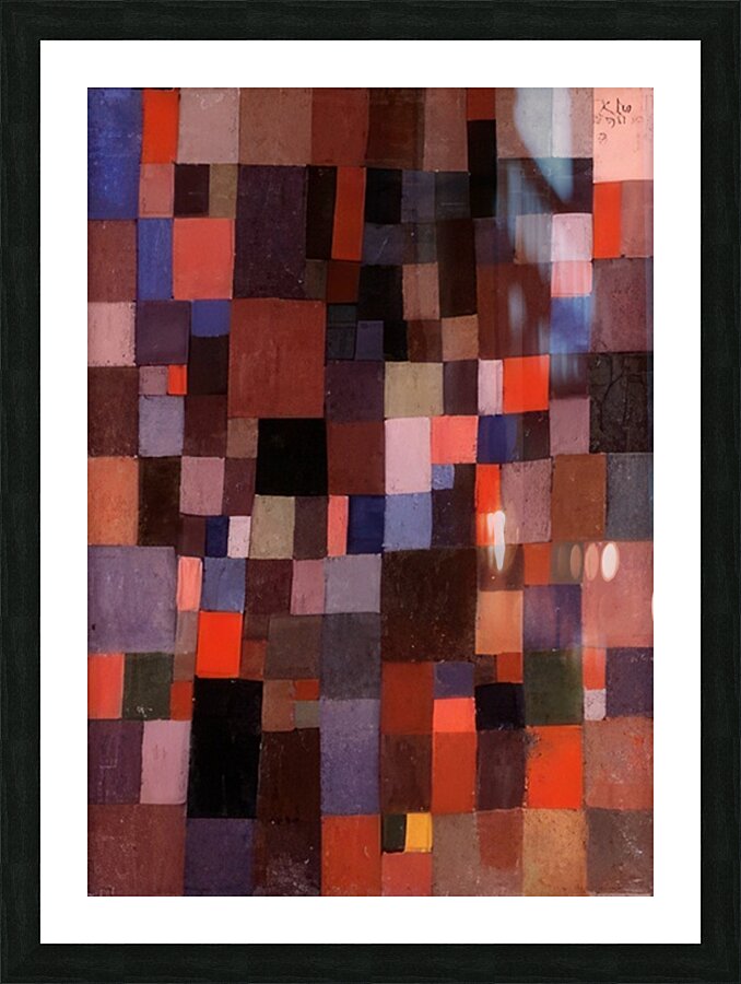 Paul Klee 7 Picture Frame print