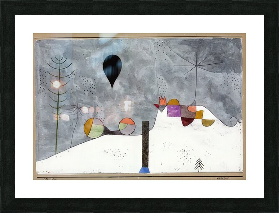 Paul Klee 12 Picture Frame print