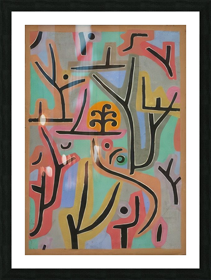 Paul Klee 16 Picture Frame print