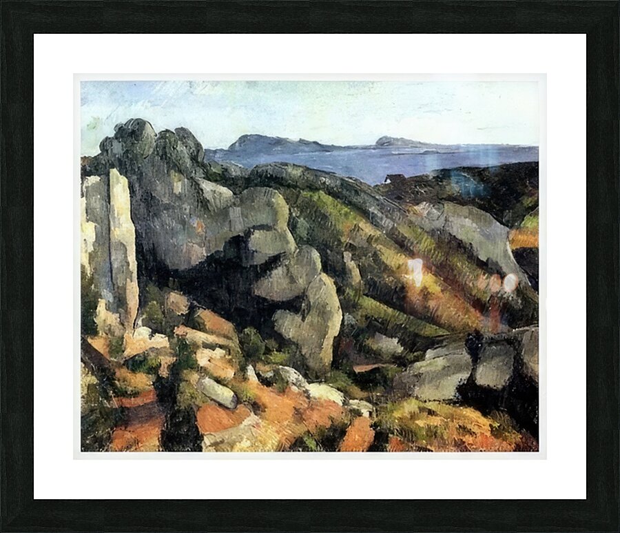 Paul Cézanne 4 Picture Frame print