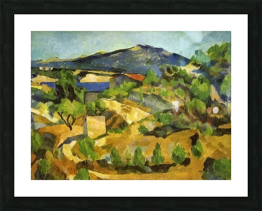 Paul Cézanne 15 Picture Frame print