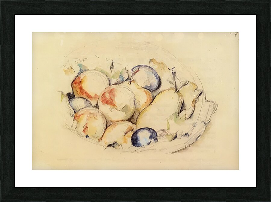 Paul Cézanne 16 Picture Frame print